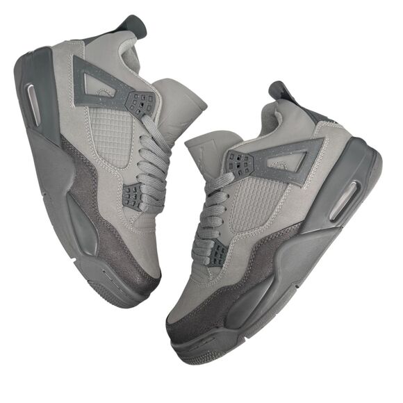 Air Jordan 4 Retro SE Wet Cement Mens Size 8 Gray Suede FQ7928-001 Sneakers main image 9